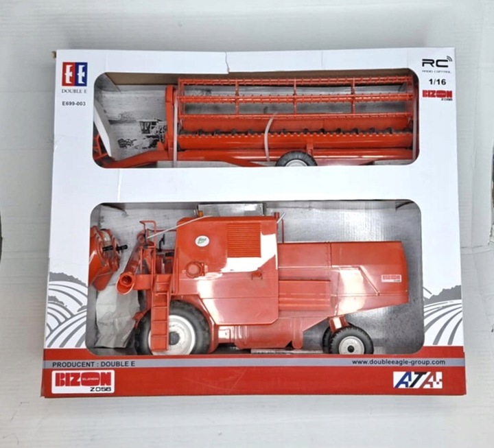 DOUBLE EAGLE Kombajn BIZON Z056 wersja RC 100% RTR 2 4GHz czerwony