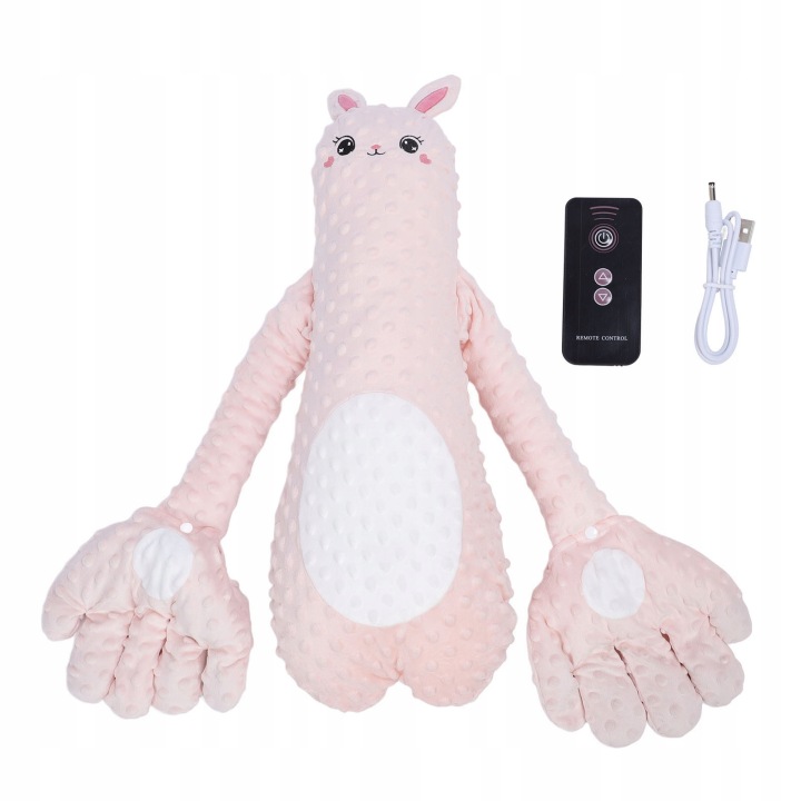 BABY заспокійлива подушка для сну червона квасолька DOTS FASOL тканина SOFT FZ — фото 3