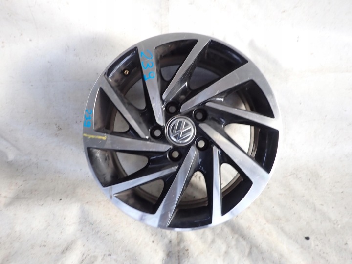 VW GOLF 7 VII 5G0 JETTA 12- CERCHIO di alluminio 6.5 JX16H2 ET48