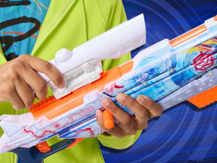 NERF LOADOUT бластер пускова установка ARCTIC ZEROSTRIKER 24 стрілки HASBRO G1763 — фото 8