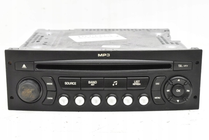 RADIO Radio CD 96662669XT PEUGEOT 207 1 e LIFT 09-13