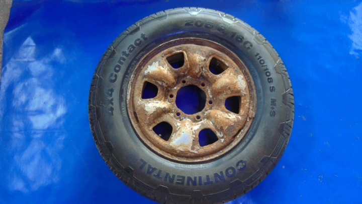 kerék pótkerék R16 6x139.7 CONTACT TOYOTA HILUX VII 05-16R