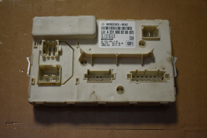 IDEALNY comfort control unit MERCEDES SL R231 1 9
