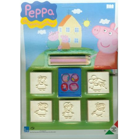 Свинка Peppa Печатки блістер 5 шт.