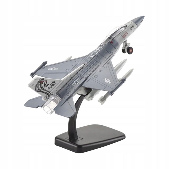 1/100 F18 Модель винищувача Модель літака блакитний — фото 10