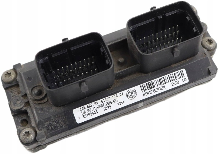 FIAT PANDA II upravljačka kompjuter računalo motora 1.1 55193435 IAW5AF.S1