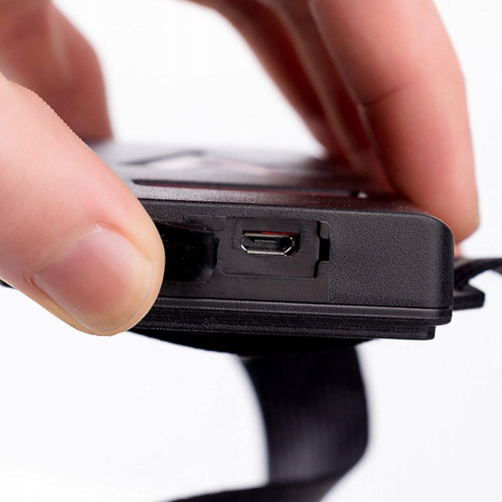 Акумуляторна лампа LED для бігу з USB із заднім світлом попереджувальним — фото 7