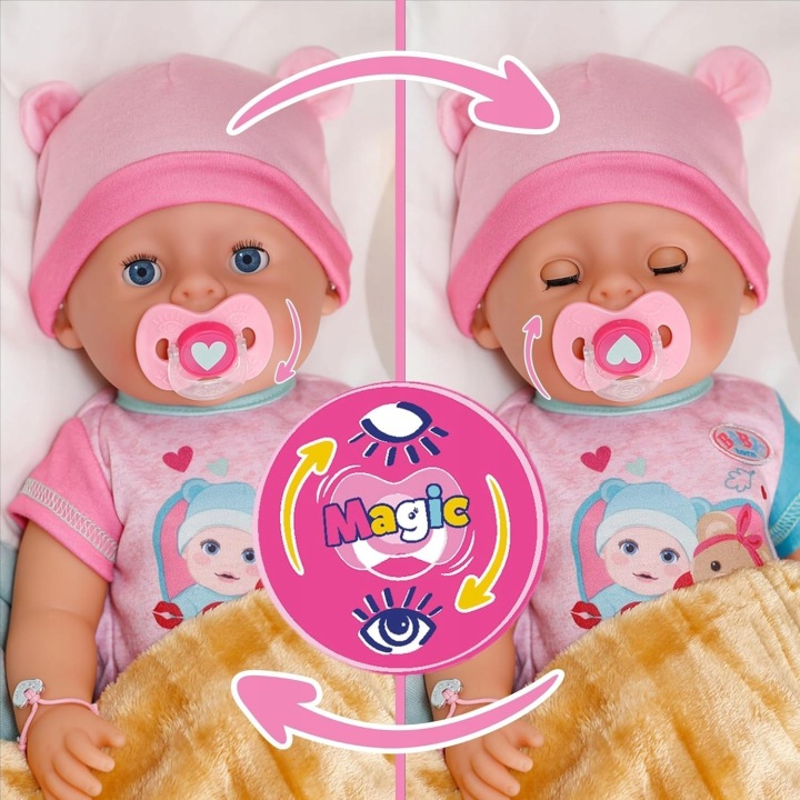 BABY born Інтерактивна Лялька Emma Немовля 43 см Малюк Аксесуари (вживаний) — фото 4