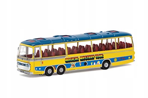 The beatles: magical mystery tour bus die cast 1:76 scale модель