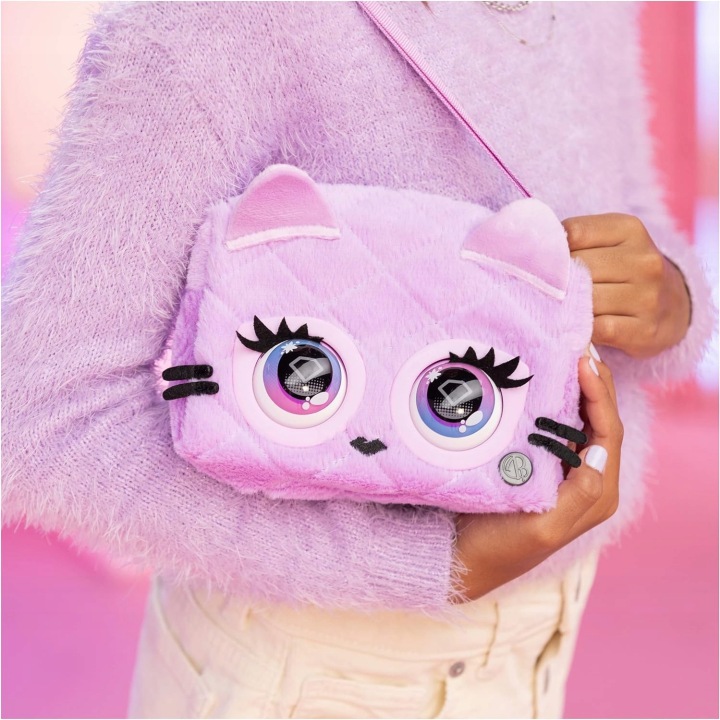 Spin Master Purse Pets Металізована інтерактивна сумочка Зебра — фото 2