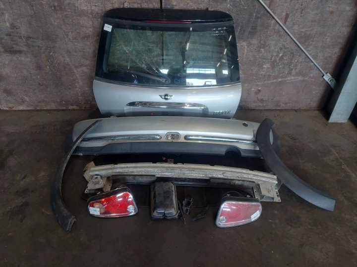 csomagtartó ajtók csomagtartó + lámpák MINI COOPER R50 900/7 PURE SILVER