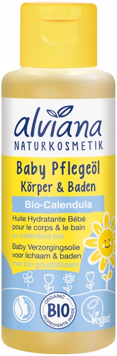 ALVIANA Baby Доглядова оливковий Календула|Ромашка