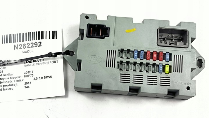 compartment of fuses BSI CPLA-14Q073-AA LAND ROVER RANGE ROVER SPORT L494