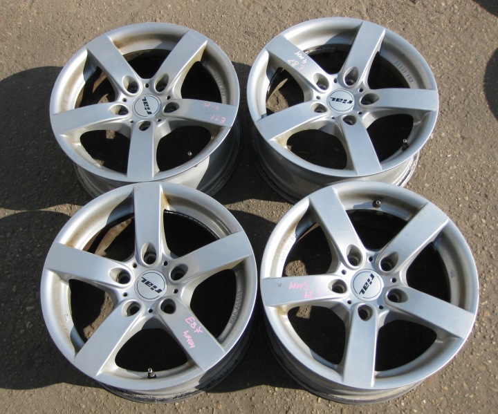 BMW E78 felge aluminijske RIAL 7.0" x 16" 5x120 ET30 KOMPLET KBA46988