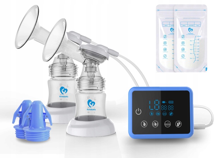 Молоковідсмоктувач Електричний Подвійний Bellababy Бездротовий Тихий USB