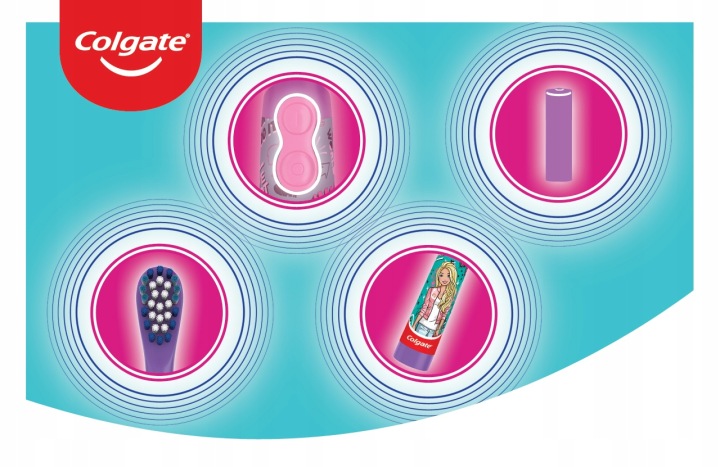 Colgate Щіточка Електрична BARBIE Extra Soft 3+ 8162 — фото 7