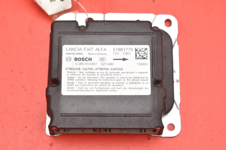 modul SENSOR AIRBAG airbag 51881770 0285010857 OPEL COMBO D 11-20