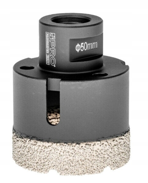 Korunkový Vrták 50 mm pro suché dlaždice/gres M14 PRO-WA335 Pro