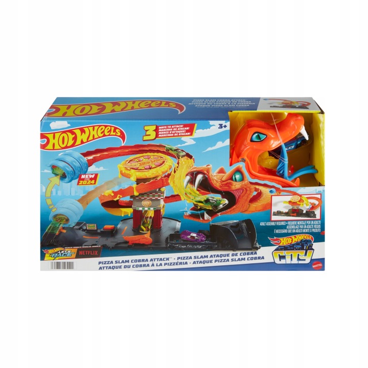 Hot Wheels City Крута піца – Атака кобри Набір HTN81 — фото 8