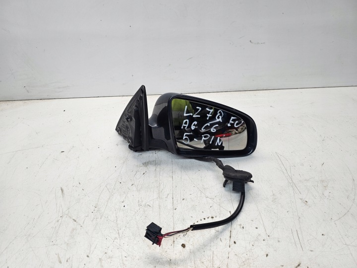 SPECCHIETTO RETROVISORE Destra Anteriore AUDI A6 C6 LZ7Q 5-PIN EUROPA