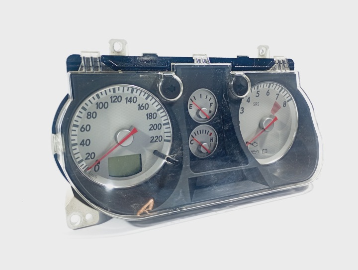 quadro strumenti TACHIMETRO contagiri OROLOGIO tachimetro 303170 km 277600 MITSUBISHI Outlander 1 e 03-06