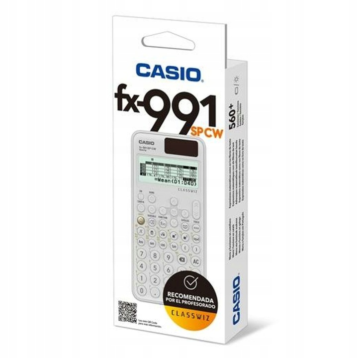 Калькулятор науковий Casio Синій Білий — фото 3