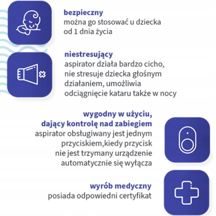 Аспіратор електричний для носа для новонародженого відсмоктувач Katarek Electro — фото 4