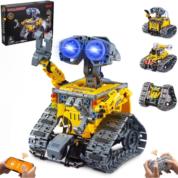 TECHNIK ROBOT BUDOWLANY для дітей, 4 в 1, програмований робот для монтажу — фото 10