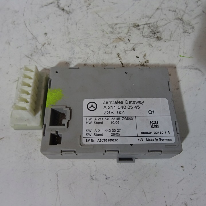 MERCEDES E W211 module GATEWAY A2115408545