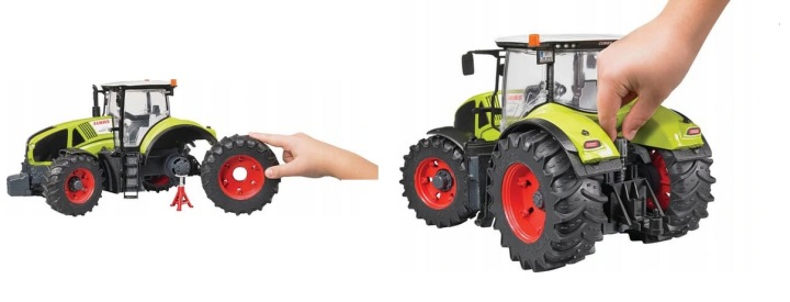 Bruder Трактор Claas Axion 950 відкручувані колеса 03012 — фото 7
