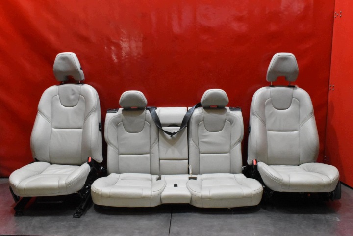 sedačka sedačky SKORZANE KOMPLET EU VOLVO V40 2 II 5D HB 12-16
