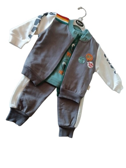 Komplet dres niemowlęcy bluza bluzka spodnie — zdjęcie 16