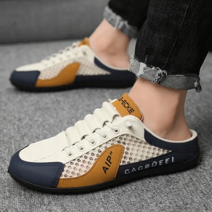 Чоловіки Slip on Мюлі Кросівки Casual Sports Shoes Лофери, Walking Shoes — фото 5