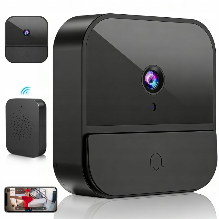 Bezdrátový Zvonek A 1080P Kamera Pro Dveře Wifi Smart Venkovní Kamera