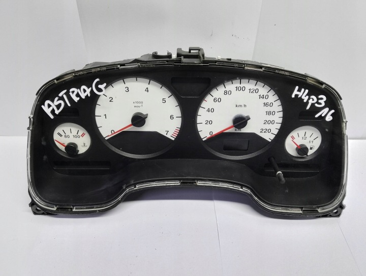 Opel Astra G 1999 Liczniki, Horloge montre tableau bord