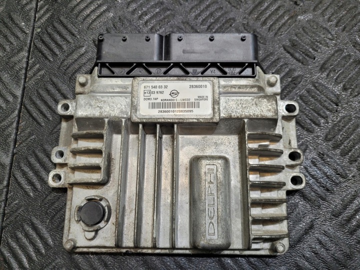 számítógép Vezerlő egység a motrot 6715400332 SSANGYONG KORANDO 3 III 2.0 D E-XDI