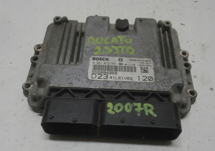 FIAT DUCATO 2.3 JTD 07R Computer Bedienteil DES MOTORS 552094350
