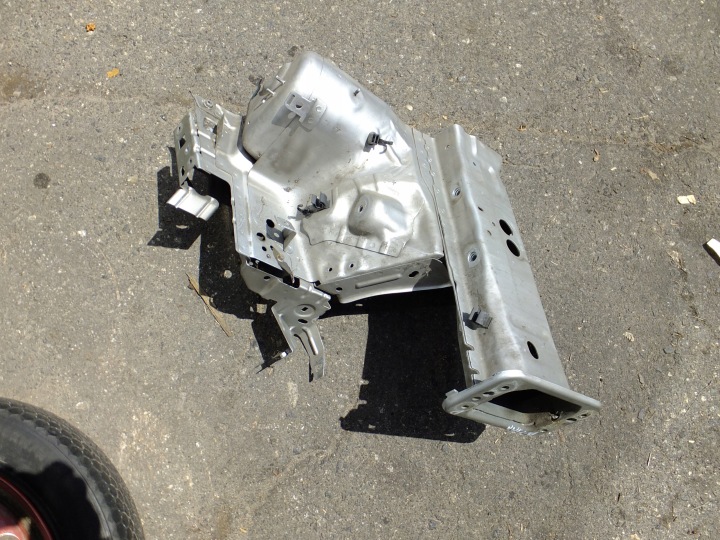 quarter right ford b-max 2013r