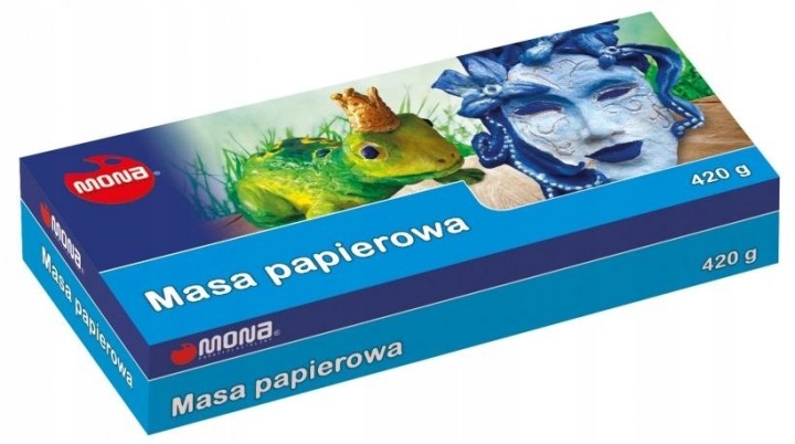 Маса паперова для моделювання 420 г MONA