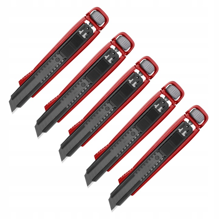 5 Kusů Nůžek Nůž Na Tapety Zesílený Kovový 18 mm Autolock