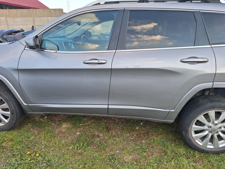 JEEP CHEROKEE V KL 14-23 vrata lijevi prednji dio lijevi stražnji dio KOMPLET PSC JSC sivi