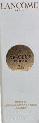 lancome absolue - 1001 roses woda perfumowana 2 ml     