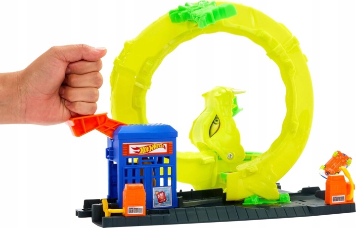 HOT WHEELS CITY Набір Закручений трек шланга + машинка, для дітей +4 роки — фото 3