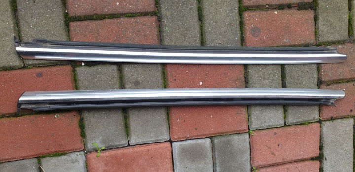 moulding of a fender chrom cap Mercedes R W251 right left OE