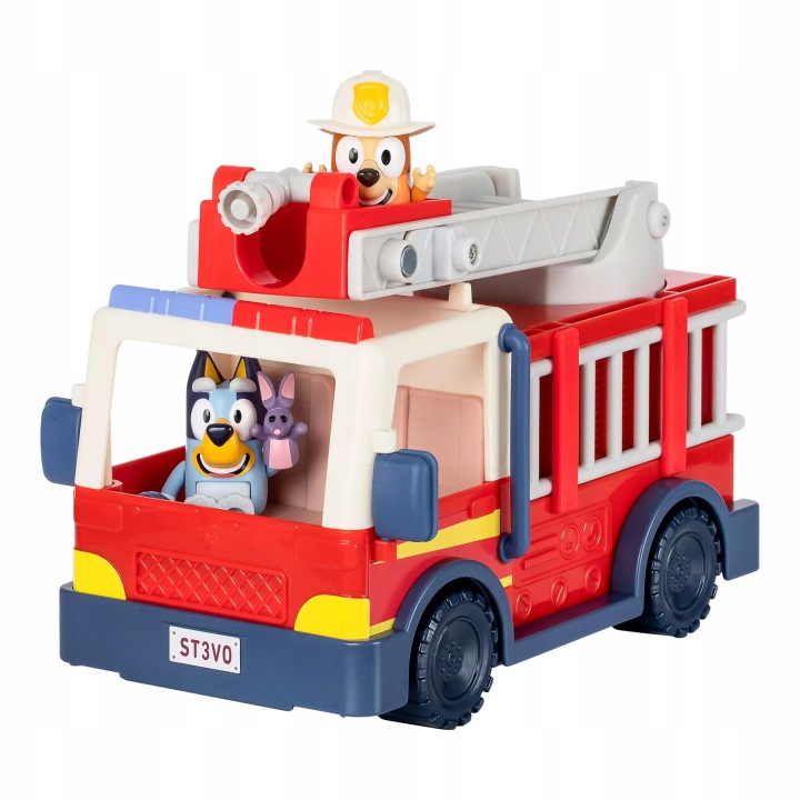 Moose Toys Bluey Пожежна машина з 2 фігурками Firetruck — фото 4