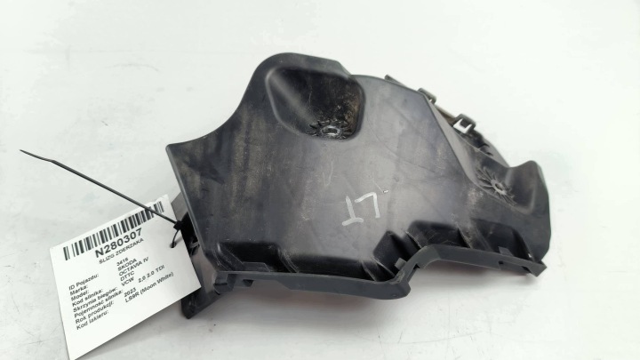 suppporto montaggio paraurti 5E6807377 SKODA OCTAVIA IV