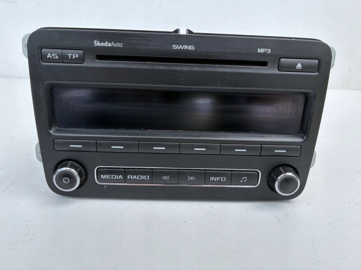Radio tuner CD MP3 Swing Skoda FABIA II ROOMSTER 5J0035161C =OEM= EU
