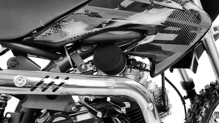 Xtr Cross 607 (Подарунок дітей 12+,від 160 см) 125cc колеса 17/14" Електростартер, Синій — фото 11