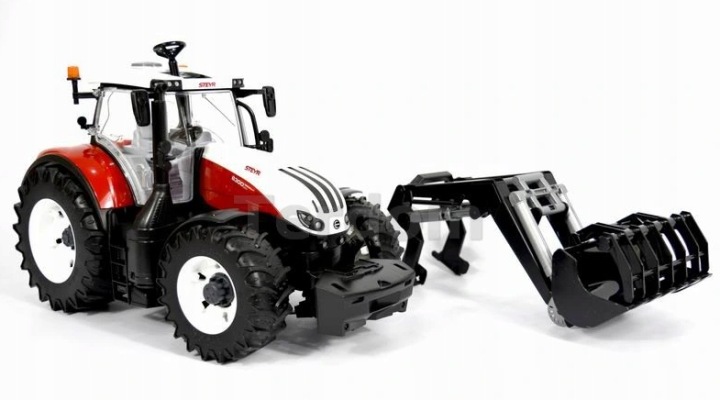 BRUDER 03181 трактор трактор STEYR 6300 TERRUS CVT з навантажувачем фронтальним — фото 9