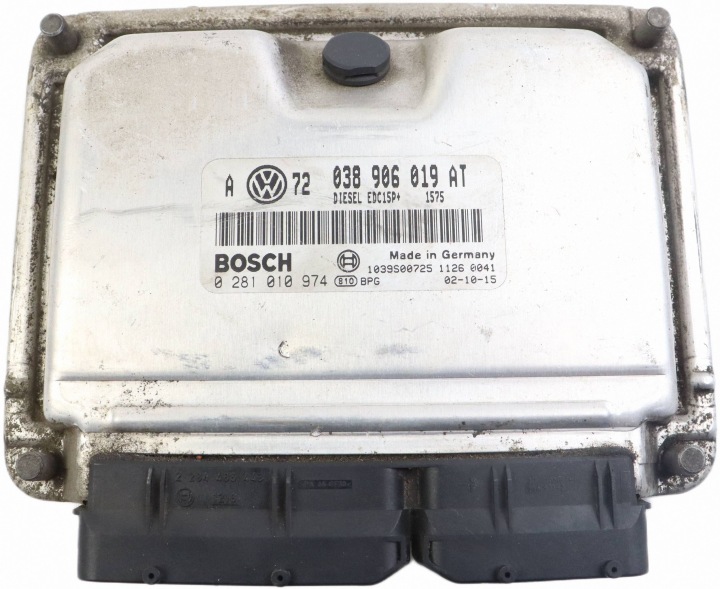 VW GOLF IV BORA Bedienteil Computer DES MOTORS 1.9 TDI 038906019AT